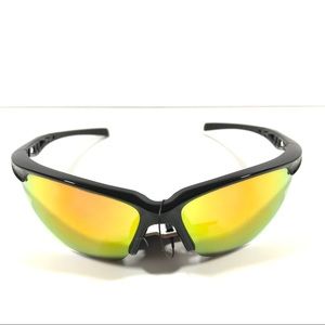 Foster Grant Mirror Wrap Sunglasses Men Half Rim